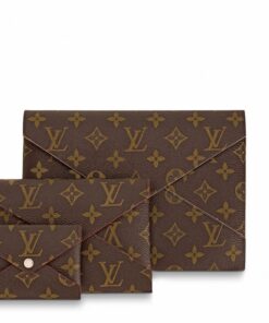 Louis Vuitton M62034 Pochette Kirigami Monogram Brown
