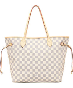 Louis Vuitton N51108 Neverfull GM Shoulder Bag Damier Azur Canvas