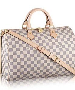 Louis Vuitton Damier Azur Canvas Speedy Bandouliere 35 N41372