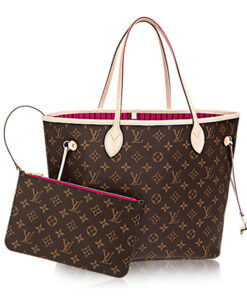 Louis Vuitton M41178 Neverfull MM Shoulder Bag Monogram Canvas
