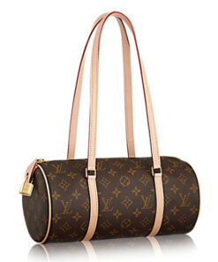 Louis Vuitton M40711 Papillon NM Shoulder Bag Monogram Canvas