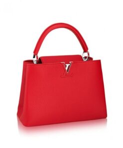 Louis Vuitton Capucines BB Cherry M94740 Black M94633 Pink M94702