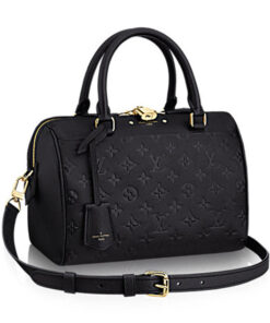 Louis Vuitton M42401 Speedy Bandouliere 25 Tote Bag Monogram Empreinte Leather
