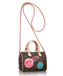 Louis Vuitton M62208 Nano Speedy Crossbody Bag Monogram Canvas