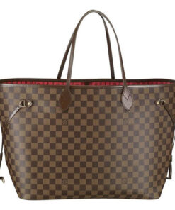 Louis Vuitton N51106 Neverfull GM Shoulder Bag Damier Ebene Canvas