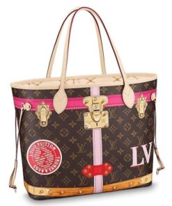 Louis Vuitton Neverfull MM Summer Trunk Monogram M41390