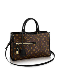 Louis Vuitton Monogram Canvas POPINCOURT MM NOIR BLACK M43435
