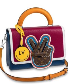 Louis Vuitton Twist MM Handle Bag Epi Monogram M52513