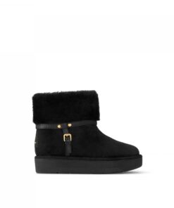 Louis Vuitton LV SKI Aspen Platform Ankle Boot Black 1AC78P