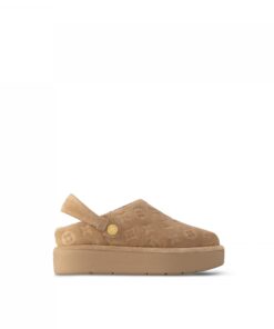 Louis Vuitton Aspen Platform Clog Beige 1ACHWZ