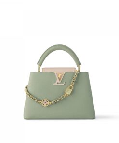 Louis Vuitton M24471 Capucines BB Jade Green