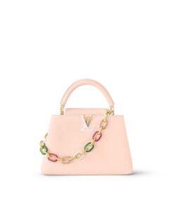 Louis Vuitton M21643 Capucines BB Bag Jasmine Pink