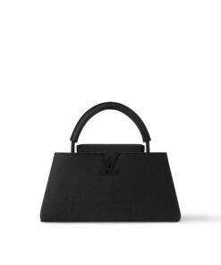 Louis Vuitton M23947 Capucines East-West MM All Black
