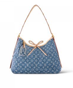Louis Vuitton M46855 CarryAll MM Denim Blue