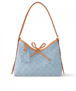 Louis Vuitton M11462 CarryAll PM Sky Blue Denim