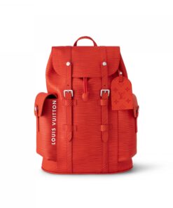 Louis Vuitton Christopher MM M23764 Vermillion Red