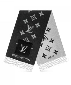 Louis Vuitton M74353 Cold Reykjavik Black Scarf