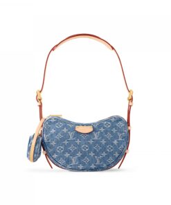 Louis Vuitton M46856 Croissant MM Denim Blue