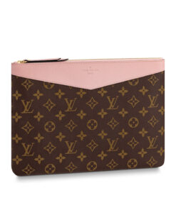 Louis Vuitton Monogram Rose Poudre M62942 Daily Pouch