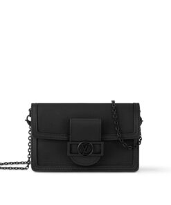 Louis Vuitton M82997 Dauphine Chain Wallet All Black