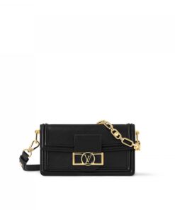 Louis Vuitton LV Night M23603 Dauphine East West Black