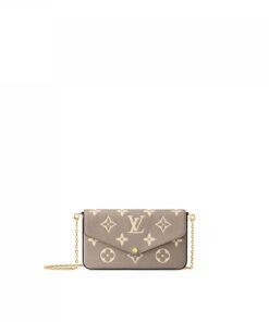 Louis Vuitton M82610 Félicie Pochette Tourterelle Gray