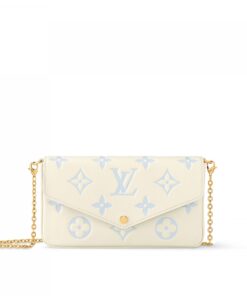 Louis Vuitton M83025 Félicie Pochette Candy Blue