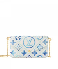 Louis Vuitton M11459 Félicie Pochette Lagoon Blue