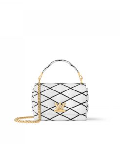 Louis Vuitton M22890 GO-14 MM White/Black