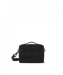Louis Vuitton M59163 Handle Soft Trunk Black Monogram