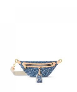 Louis Vuitton M46837 High Rise Denim Blue