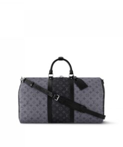 Louis Vuitton M45392 Keepall Bandoulière 50 Monogram Eclipse