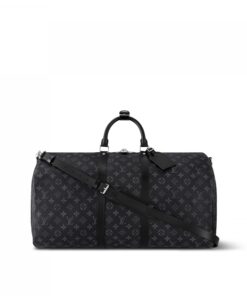 Louis Vuitton M40605 Keepall Bandoulière 55 Black