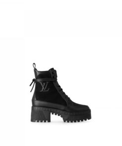 Louis Vuitton Laureate Platform Desert Boot Black 1AC7RU