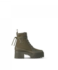 Louis Vuitton Laureate Platform Desert Boot Khaki Green 1AC7S9