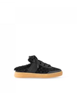 Louis Vuitton Lous Open Back Sneaker Black 1ACAE7