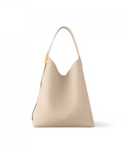 Louis Vuitton M25022 Low Key Hobo MM Limestone Gray