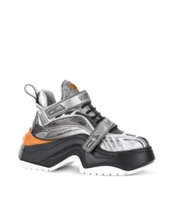 Louis Vuitton LV Archlight 2.0 Platform Sneaker Black Silver 1AB13F