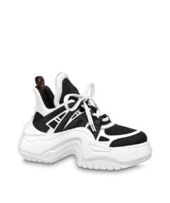 Louis Vuitton LV Archlight 2.0 Platform Sneaker Black White 1ABIMU