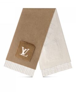 Louis Vuitton M77736 LV Cosy Mink Fur Collection Beige Scarf