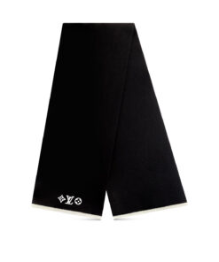 Louis Vuitton Black M77928 LV Headline Scarf