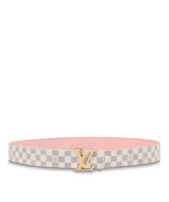 Louis Vuitton M0571U Damier azur LV Initiales 30mm Reversible Belt