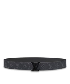Louis Vuitton M0449U LV Initiales 40mm Matte Black Belt