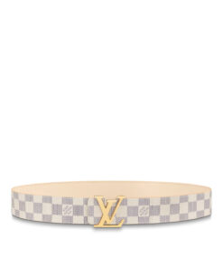 Louis Vuitton M0569S Damier azur LV Initiales 40mm Reversible Belt