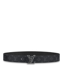 Louis Vuitton M0157U Black LV Initiales 40mm Reversible Belt