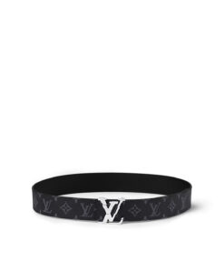 Louis Vuitton M8346U Monogram Eclipse LV Pixel 40mm Reversible Belt