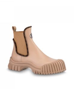 Louis Vuitton LV Ruby Flat Ankle Boot Beige 1AB0EV
