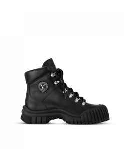 Louis Vuitton LV Ruby Flat Ranger Boot Black 1AAM5U