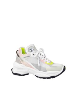 Louis Vuitton LV Run 55 Sneaker Monogram Flower Bordeaux Grey Light Pink White 1A9H67