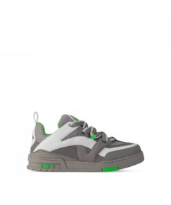Louis Vuitton LV Skate Sneaker Monogram Flowers Grey 1ABZ4R